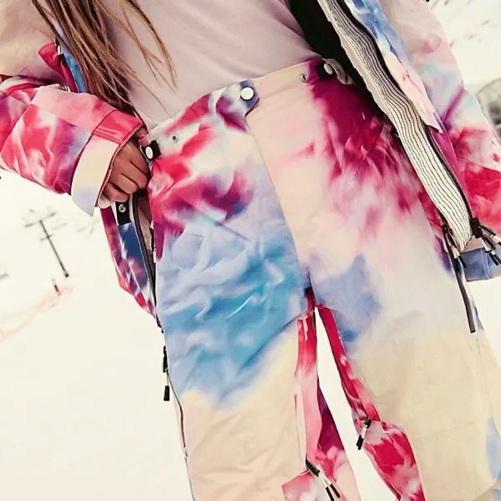 FP Movement by Free People NWT Multicolor Ski jacket and ski pants - Picture 3 of 14